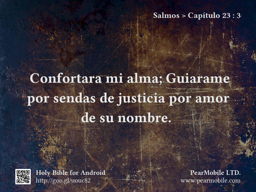 Salmos, Capítulo 23:3